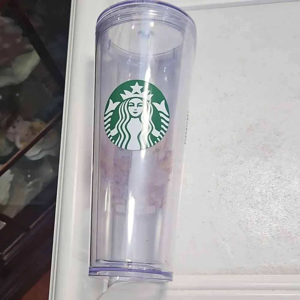 Starbucks 2020 Disneyland Venti Clear 24 Oz. Tumbler